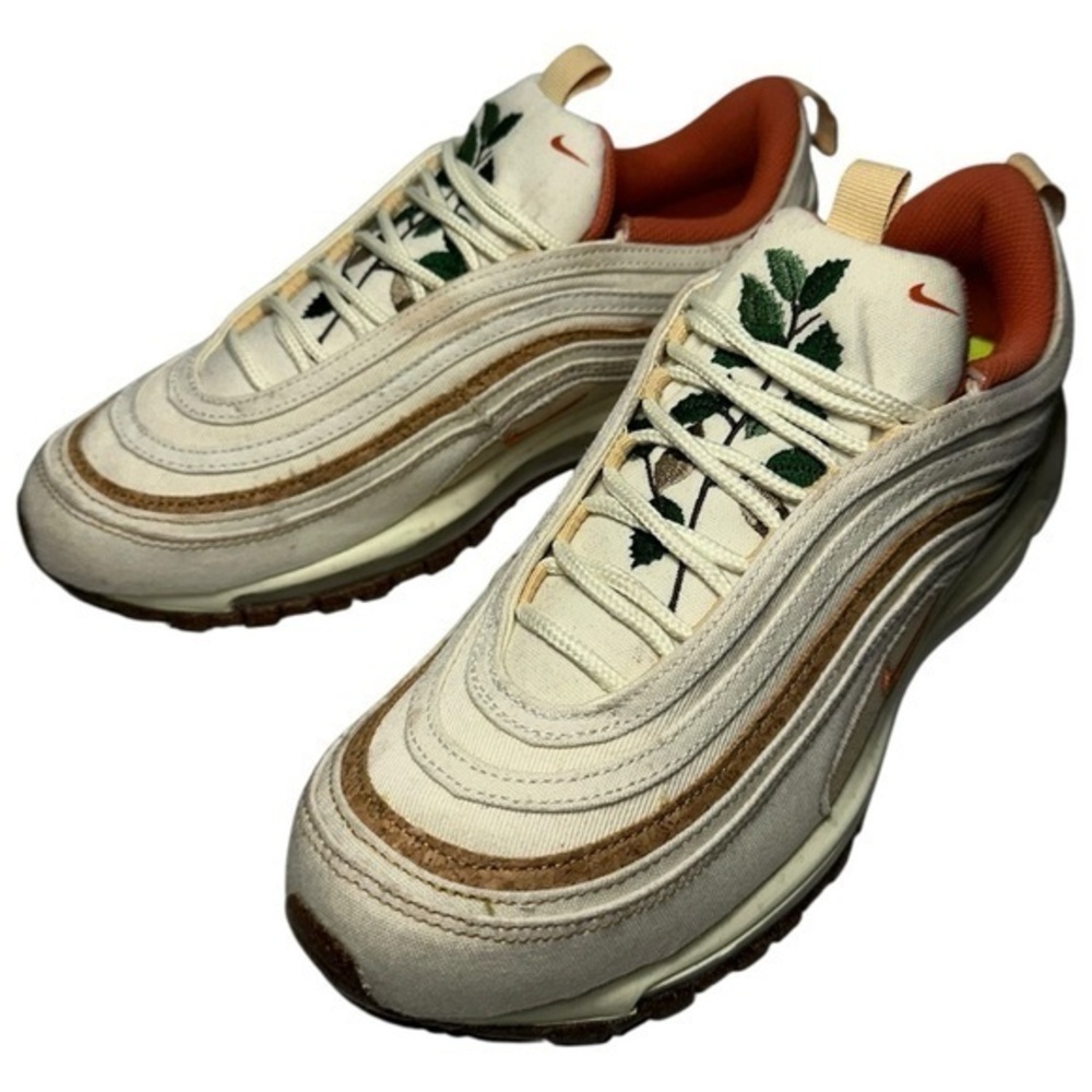 Nike Men's Size 7.5 Air Max 97 SE Coconut Milk Cork Sneakers DC3986-100